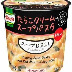 Ajinomoto, Knorr, Soup Deli Series, Instant Soup with Pasta, “Tarako Cream” 45g