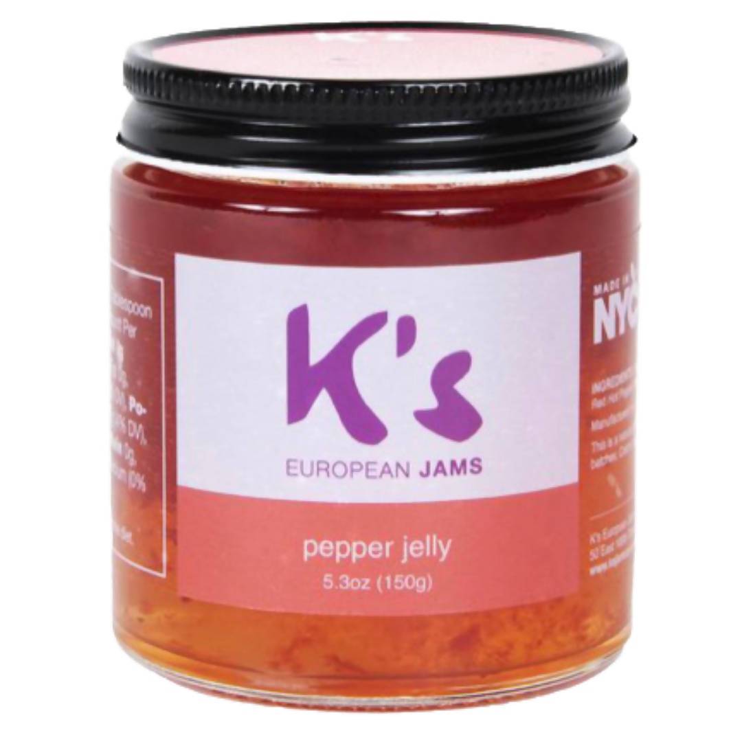 K’s European Pepper Jelly Jar – 6 jars x 5.3oz case