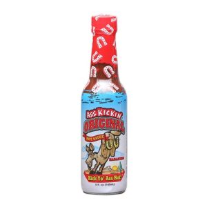 Hot Sauce Ass Kickin Original Habanero 5 oz Heat 7 Arizona