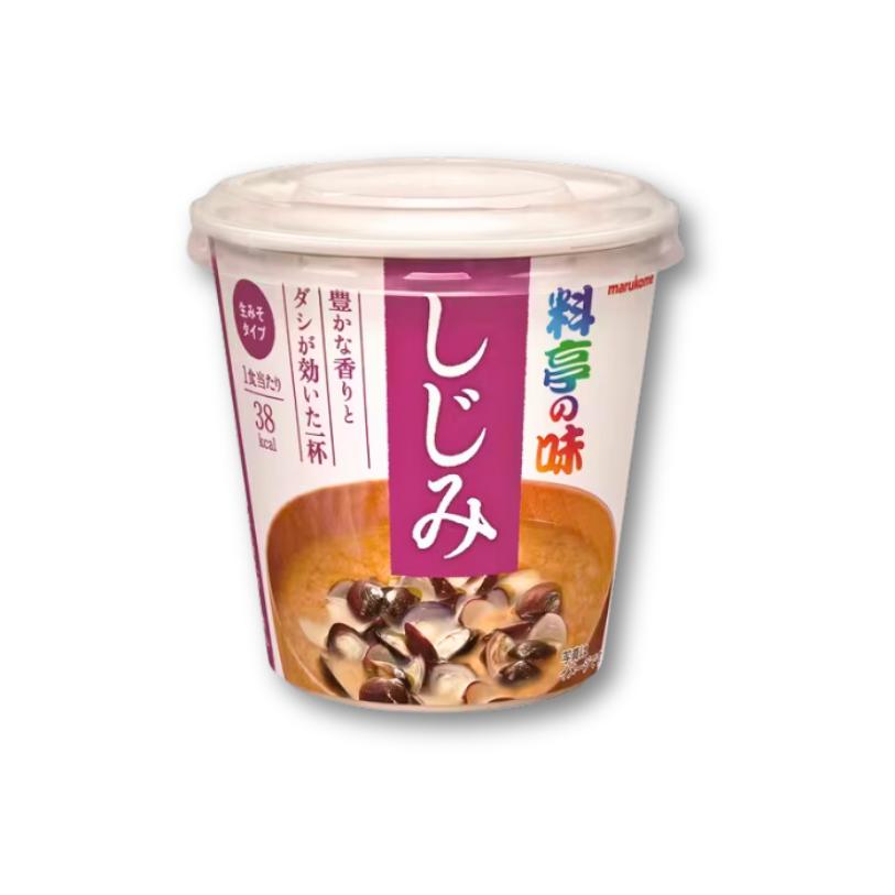Marukome Cup Miso Soup – Clams Flavor