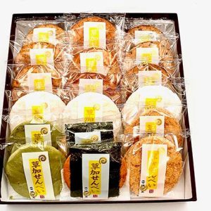 Soka Senbei by Horii – Traditional Japanese Rice Crackers from Soka, Saitama (18 Pieces Assortment)