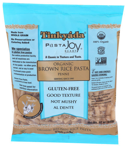 Tinkyada Pasta Brown Rice Penne Org 12 Oz – Pack Of 1