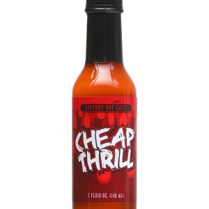 Hot Sauce Cheap Thrill Cayenne 5 oz Heat 6