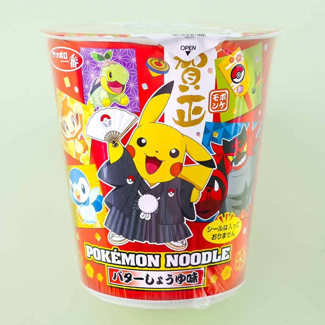 Pokemon Sapporo Ichiban Noodle Cup – Butter Soy Sauce