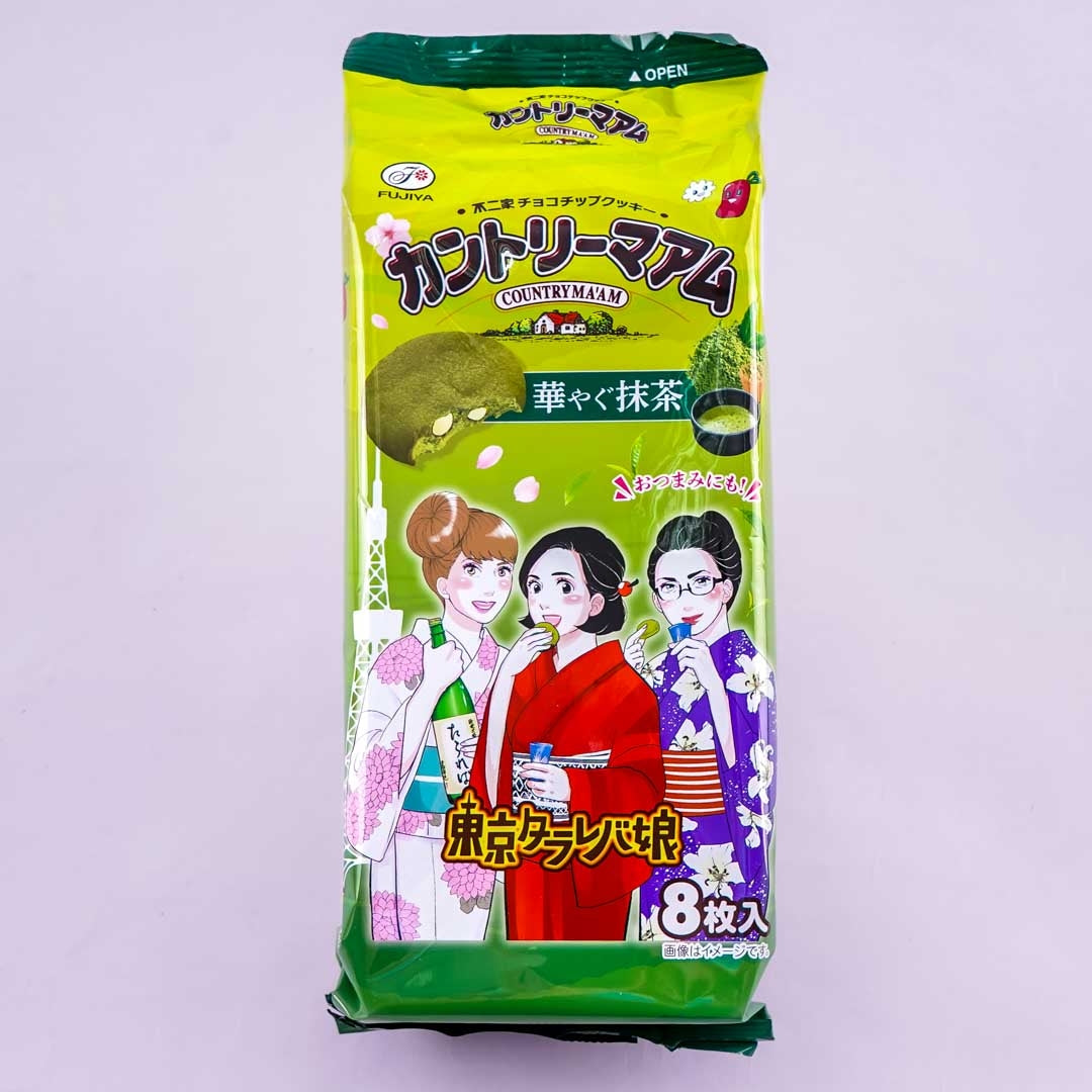 Country Ma’am Tokyo Tarareba Musume Cookies – Sakura Matcha