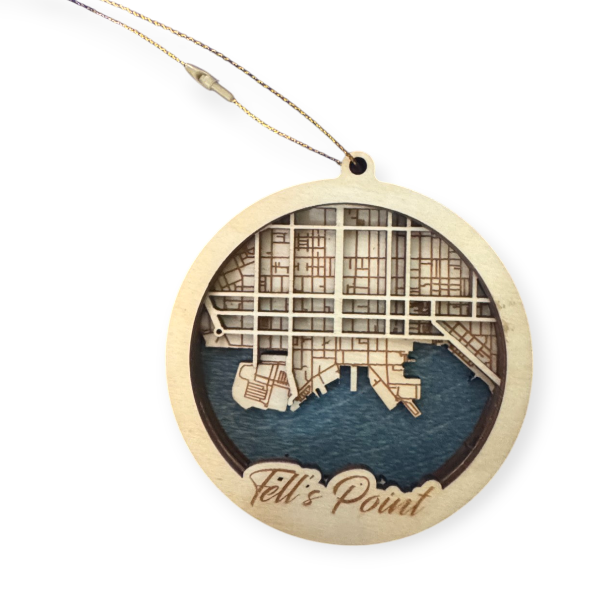 Leroy Christmas Ornaments Fell’s Point 3D