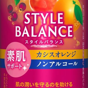 Asahi, Japanese Alcohol Free, Cocktail Taste Drink, “Style Balance, Cassis Orange”, 350ml