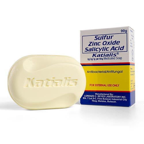 Katialis – Sulfur Zinc Oxide Sallycyllc Acid – Antibacterial / Antifungal – 90 G