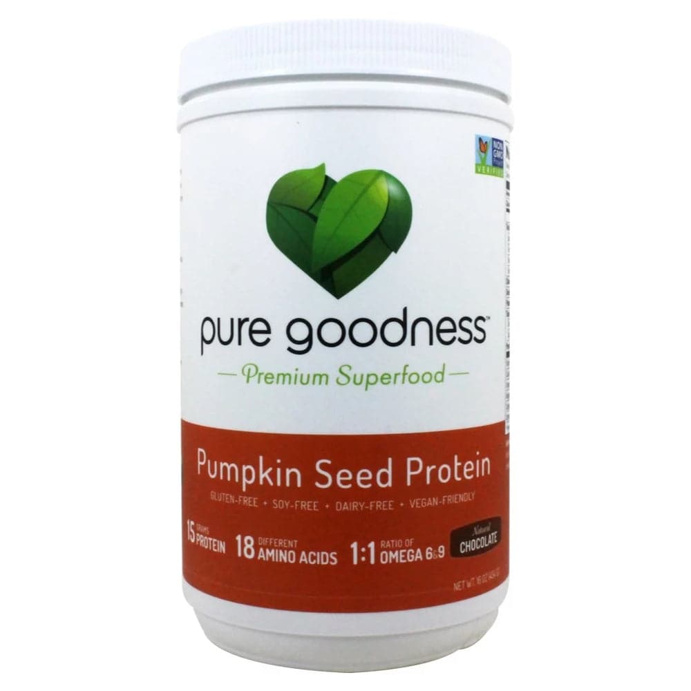 Pure Goodness – Pumpkin Seed Protein Chocolate – 16oz