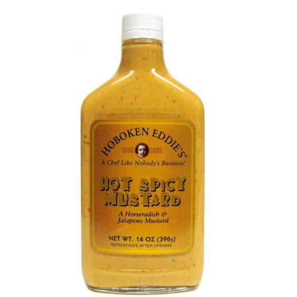 Hoboken Eddie’s Hot Spicy Mustard 14oz