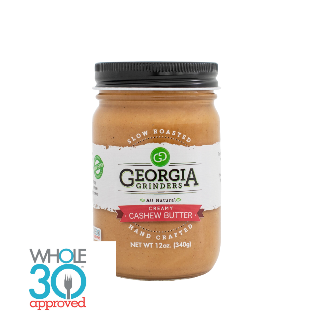 Georgia Grinders Cashew Butter Jar – 12 oz