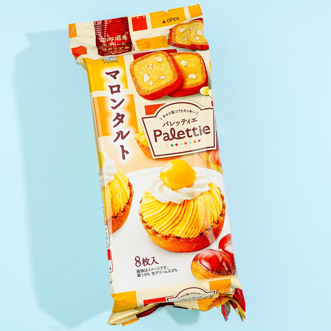 Fujiya Palettie Cookies – Marron Tart