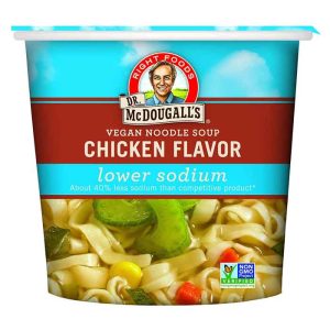 Dr. McDougall’s – Lower Sodium Chicken Noodle Soup Cup, 1.4oz