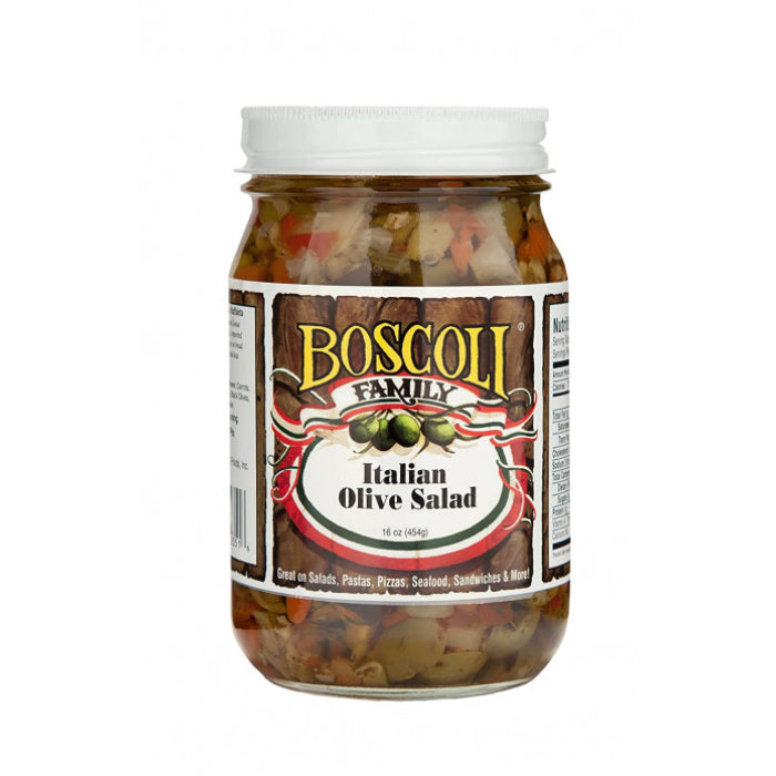 Boscoli – Olive Salad Italian Oil, 15.5 oz – Pack of 6