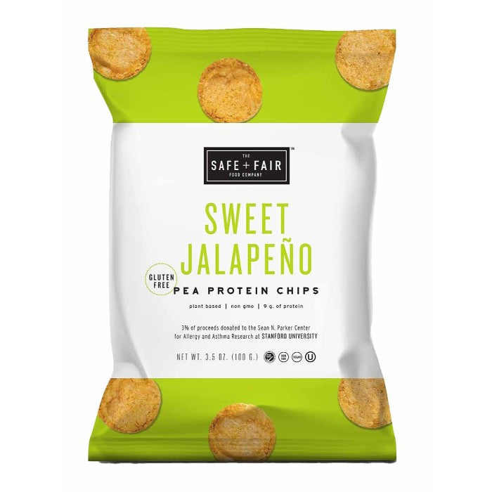 The Safe And Fair Food Co Chips Sweet Jalapeno 3.5 Oz – Pack Of 12