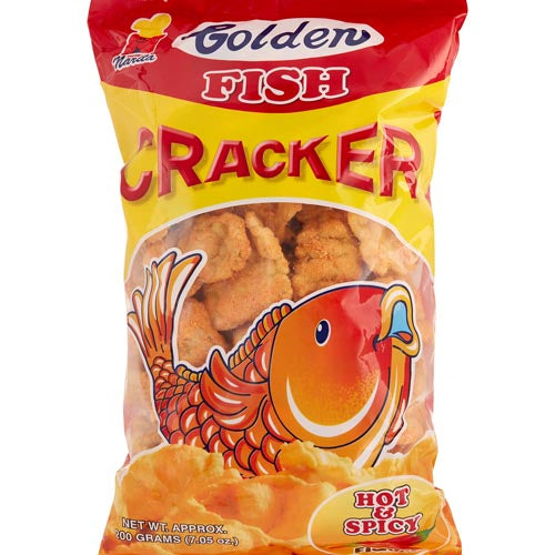 Golden – Fish Cracker – Hot and Spicy – 200 G