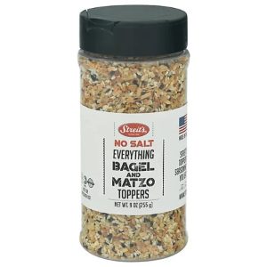 Streits Matzo Topper Everything No Salt 9 Oz – Pack Of 12