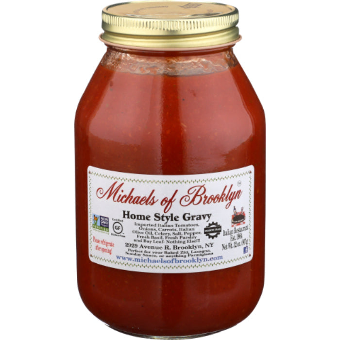 Michael’s of Brooklyn – Sauce Home Style Gluten Free, 32 Oz | Pack of
