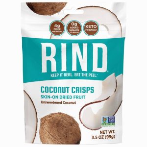 Rind – Coconut Crisps – Skin-On Dried Fruit, 3.5oz
