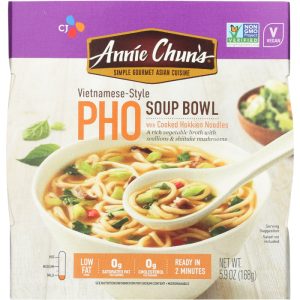 Annie Chun’s – Soup Bowl Vietnamese Pho, 5.9 oz – Pack of 6