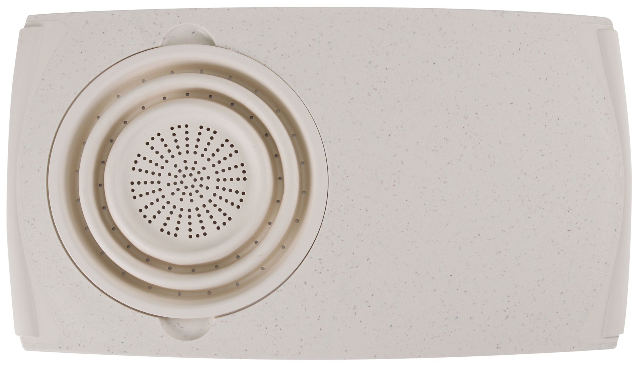 Dexas – Over The Sink Strainer Board: Bone with PlolyFlax / 11.5″x20″