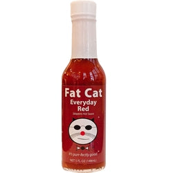 Hot Sauce Fat Cat Everyday Red Jalapeno Heat 5
