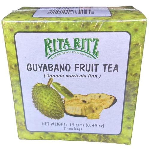 Rita Ritz – Guyabano Fruit Tea – 7 Tea Bags – 14 G