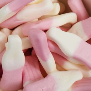 Strawberry Milkshake Bottles