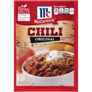 McCormick – Seasoning Chili Mix, 1.25 oz – Pack of 24