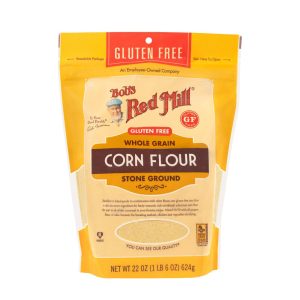 Bob’s Red Mill – Gluten Free Whole Grain Corn Flour, 22 oz