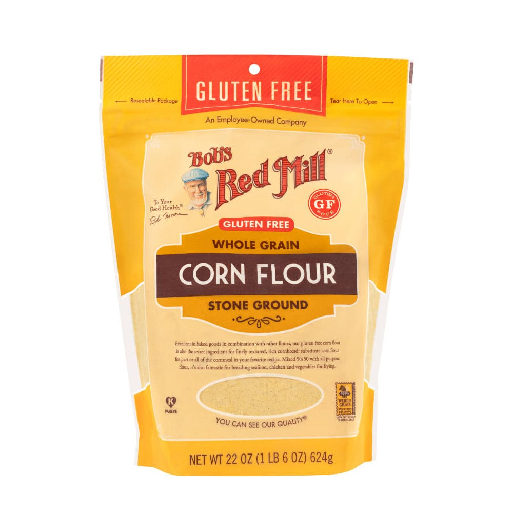 Bob’s Red Mill – Gluten Free Whole Grain Corn Flour, 22 oz