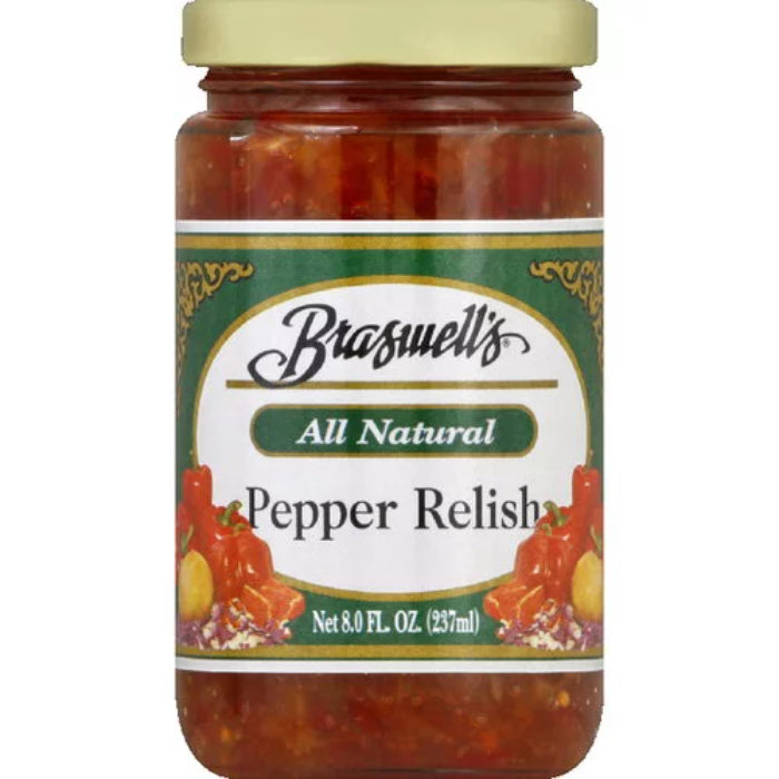 Braswell – Relish Pepper, 8 oz – Pack of 6