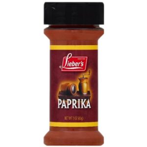 Lieber’s Paprika Ground Spice, Kosher for Passover, 3 oz