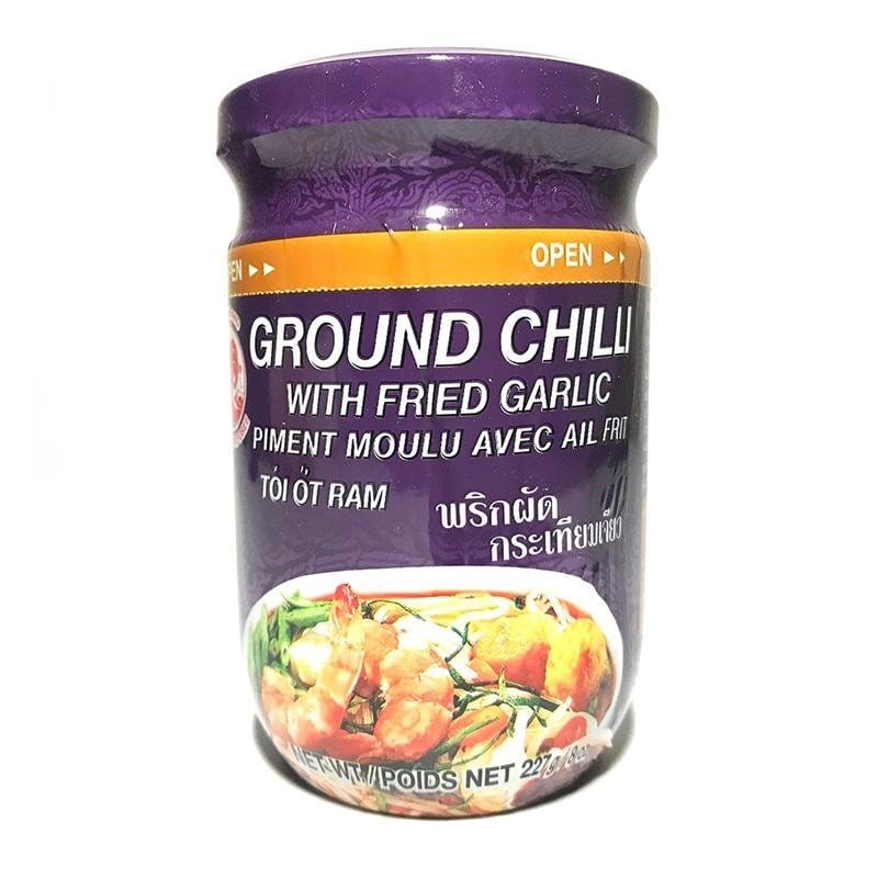 Cock Brand Ground Chilli with Fried Garlic