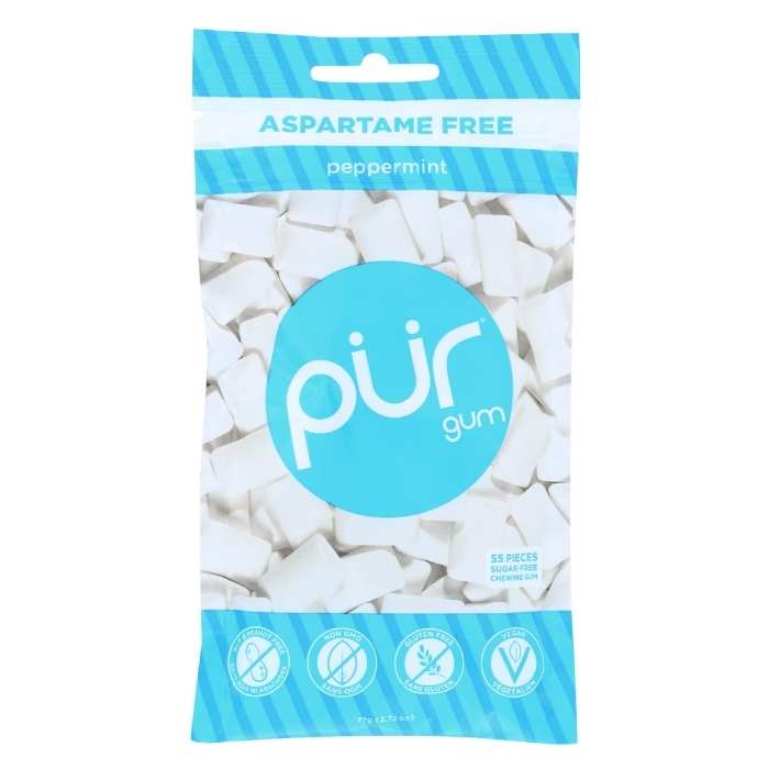 Pur – Sugar-Free Chewing Gum, 55 Pack, 2.72oz | Multiple Flavors