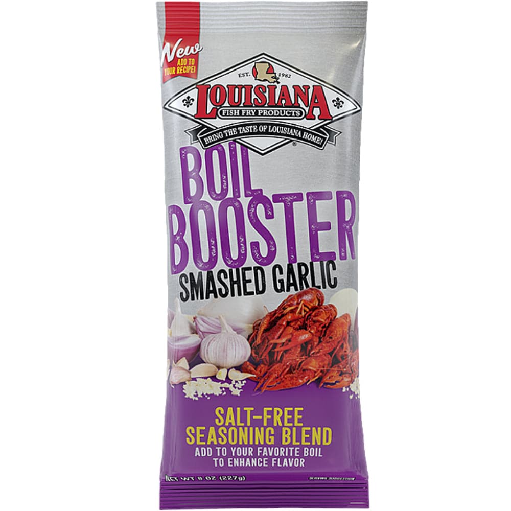 Louisiana Fish Fry – Boil Booster Smashed Garlic, 8 Oz