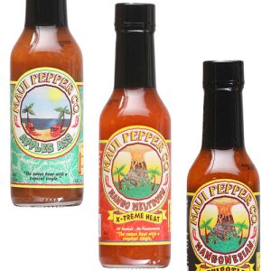 Maui Pepper Hot Sauces Gift Set, 3/5oz.