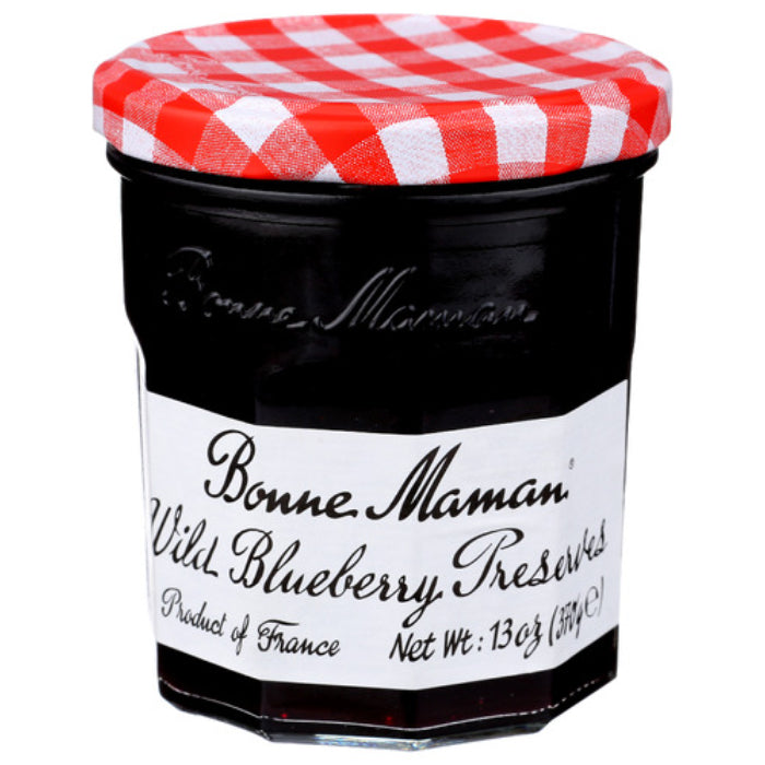 Bonne Maman – Wild Blueberry Preserves, 13 oz (Pack of 6)