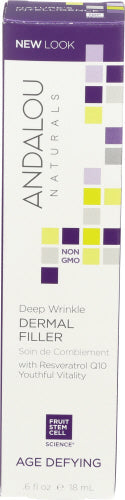 Andalou Naturals – Face Deep Wrinkle Derma Filler, 0.6 oz