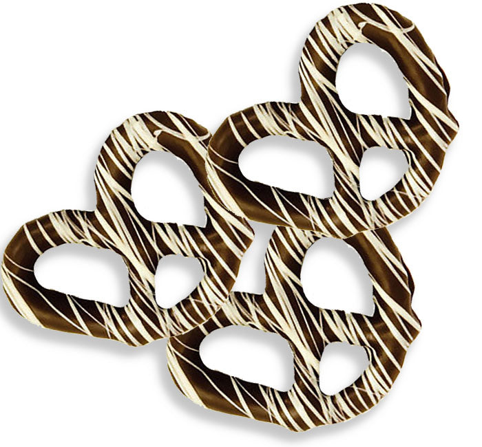 Asher’s Gourmet Dark Pretzel with White String