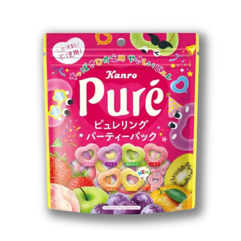 Pure Ring Gummy Party Pack – Assorted Fruits