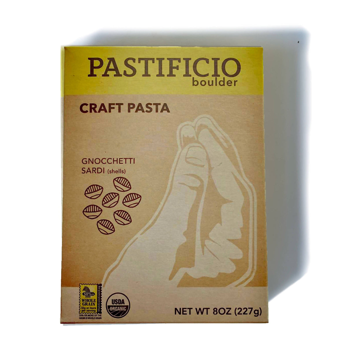 Pastificio Boulder GNOCCHETTI SARDI Heritage Ancient Wheat Pasta Box – 6 boxes x 16oz case