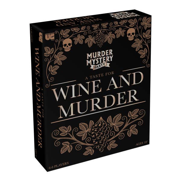 University Games – A Taste for Wine and Murder-Murder Mystery Party