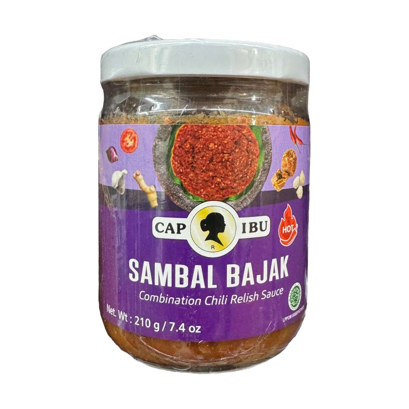 Cap Ibu Sambal Bajak Chili Relish – 7.4 oz