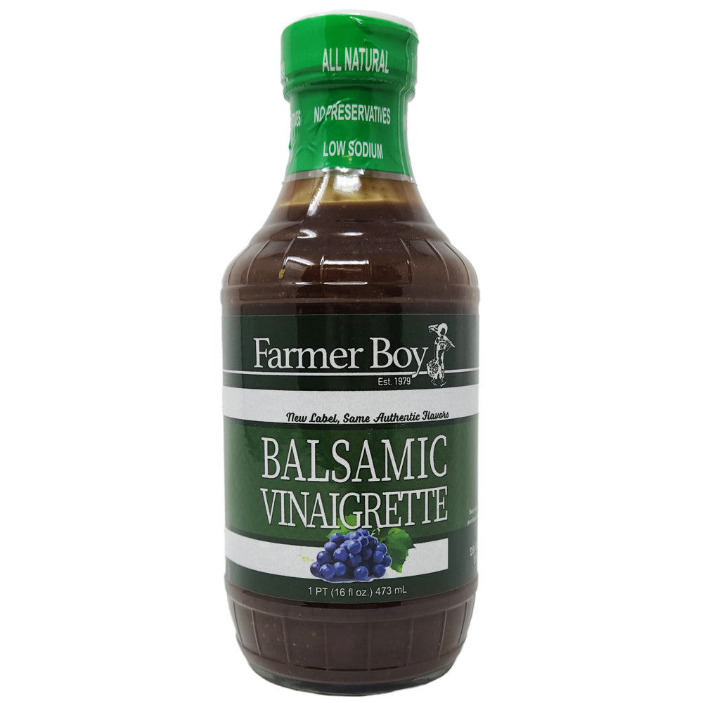 Farmer Boy Balsamic Vinaigrette – 16oz.