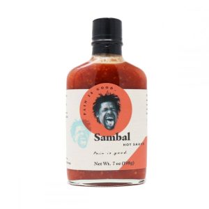 Pain Is Good Sambal Hot Sauce: 7 Oz