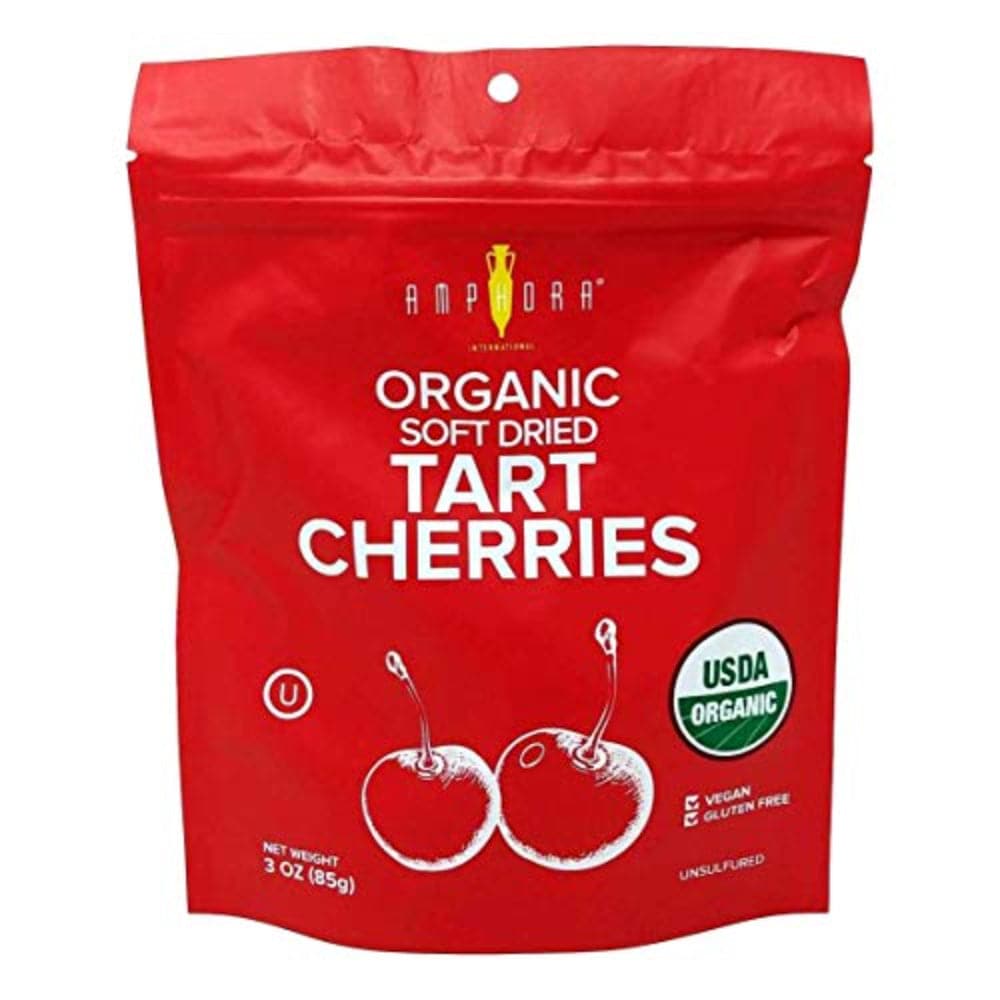 Amphora – Organic Soft Dried Tart Cherries, 3oz