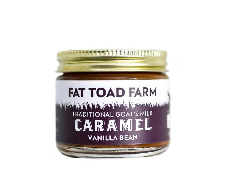 Fat Toad Farm Vanilla Bean Goat’s Milk Caramel Jars – 12 x 2oz