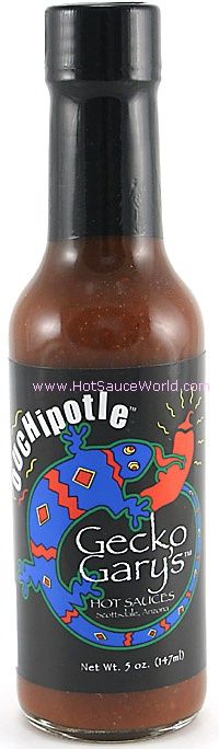 Gecko Gary’s OUCHipotle Hot Sauce, 5oz.