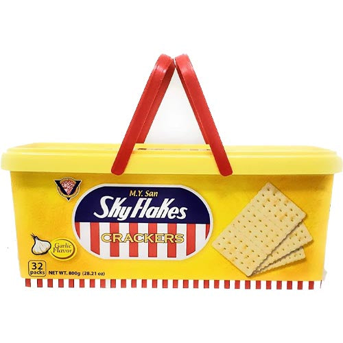 M.Y. San – Skyflakes Garlic in Tub – 800 G